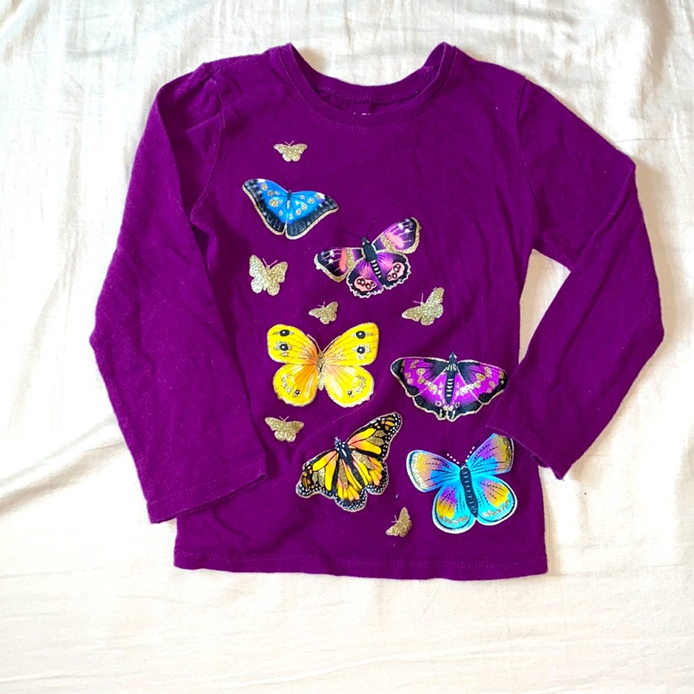 Sparkly Butterfly Shirt